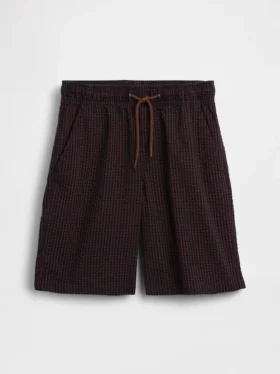 Bermudashorts for barn med avslappet passform
