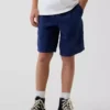 Bermudashorts for barn med avslappet passform