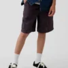 Bermudashorts for barn med avslappet passform