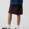 Bermudashorts for barn med avslappet passform