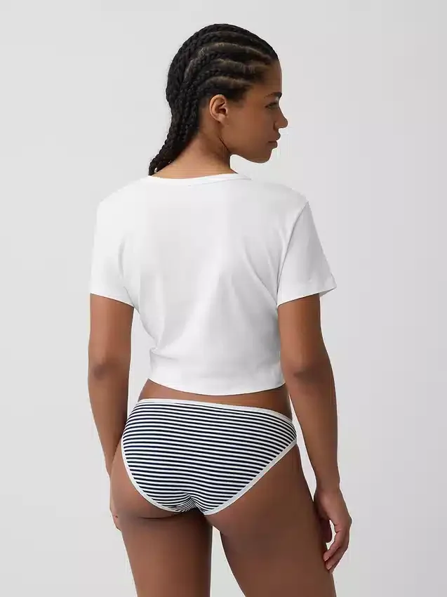 Bikini i økologisk stretchbomull