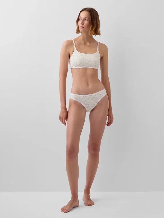 Bikini i økologisk stretchbomull