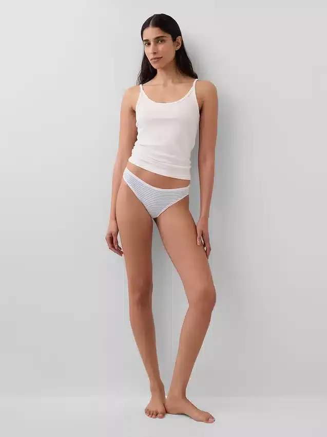 Bikini i økologisk stretchbomull