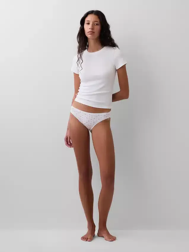 Bikini i økologisk stretchbomull