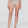 Bikini i økologisk stretchbomull med logo
