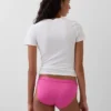 Bikini i økologisk stretchbomull med logo