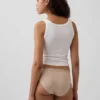 Bikini i økologisk stretchbomull med logo