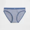 Bikini i økologisk stretchbomull med logo