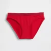 Bikini i økologisk stretchbomull med logo