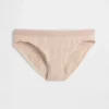 Bikini i økologisk stretchbomull med logo
