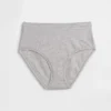 Bikini med høy midje i økologisk stretchbomull