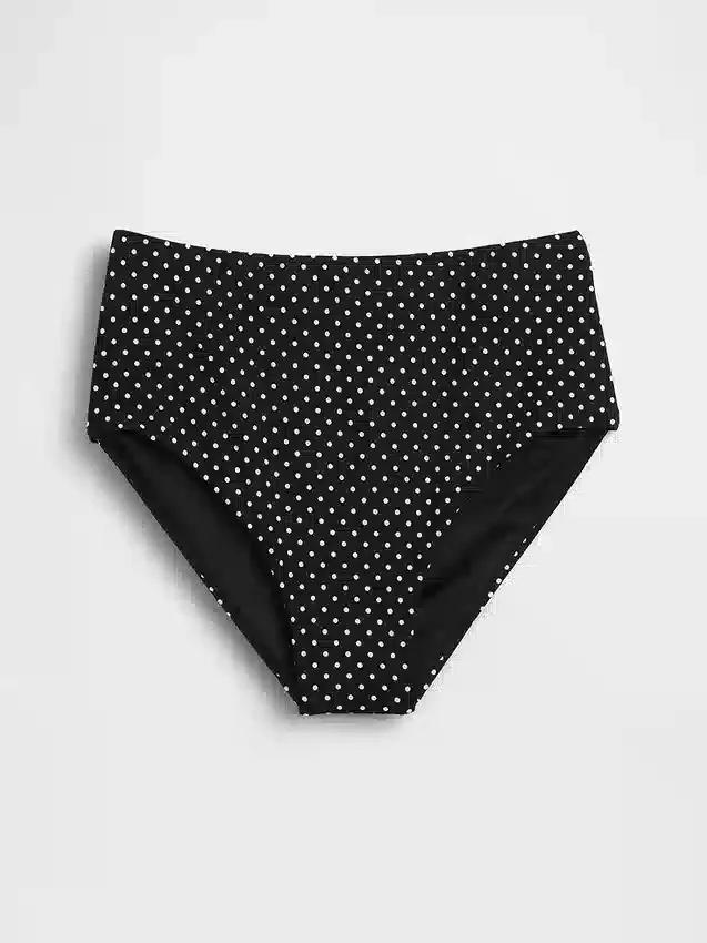 Bikinibukse med høy midje som underdel