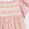 Blomsterkjole med flagrende ermer til Baby og Småbarn