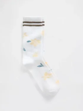 Blomstrede sokker