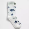 Blomstrede sokker