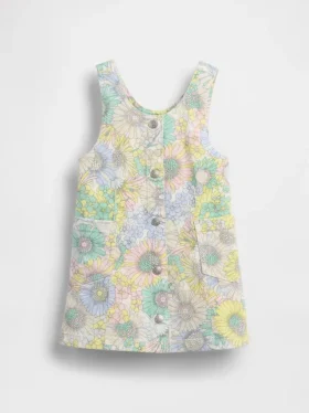 Blomstret denimkjoleluker til Baby og Småbarn