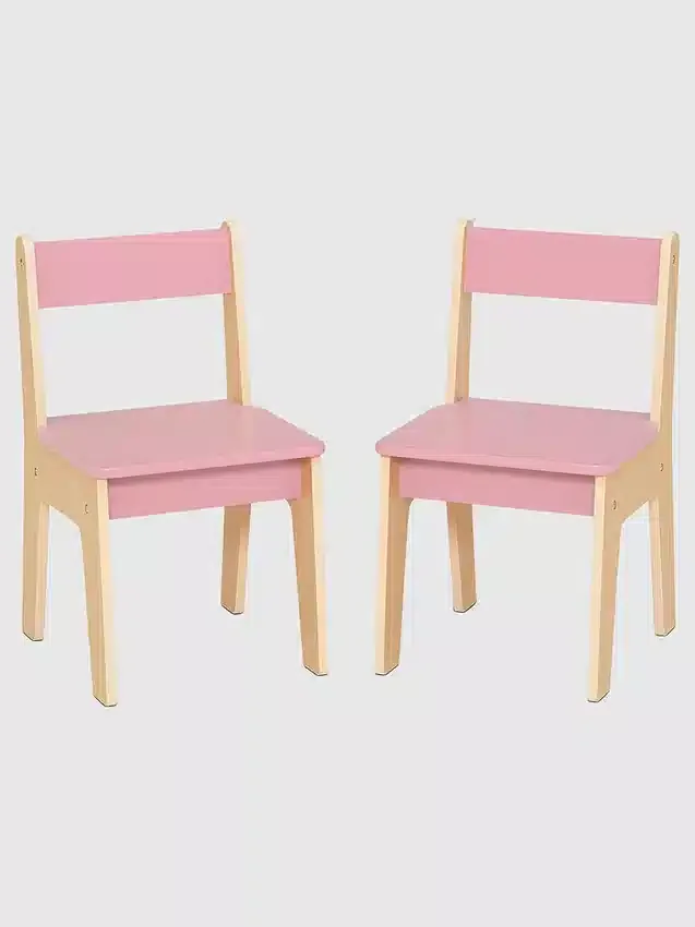 Bord og 2 stoler til småbarn