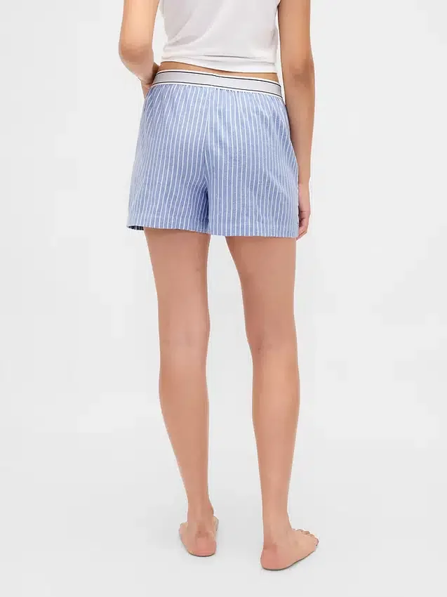 Boxershorts i flanell med logo