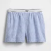 Boxershorts i flanell med logo