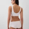 Bralette i økologisk, elastisk bomull med Gap Logo