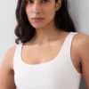Bralette i økologisk, elastisk bomull med Gap Logo
