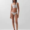 Bralette i økologisk, elastisk bomull med Gap Logo
