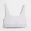 Bralette i økologisk, elastisk bomull med Gap Logo