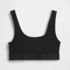 Bralette i økologisk, elastisk bomull med Gap Logo