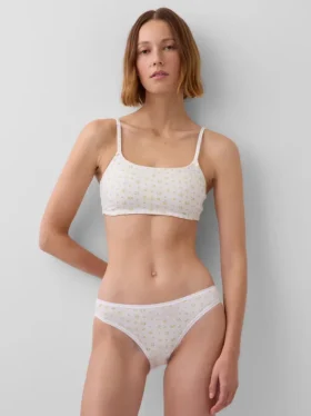 Bralette i økologisk stretchbomull