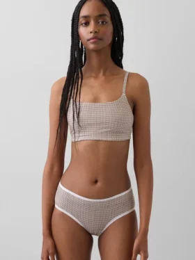 Bralette i økologisk stretchbomull