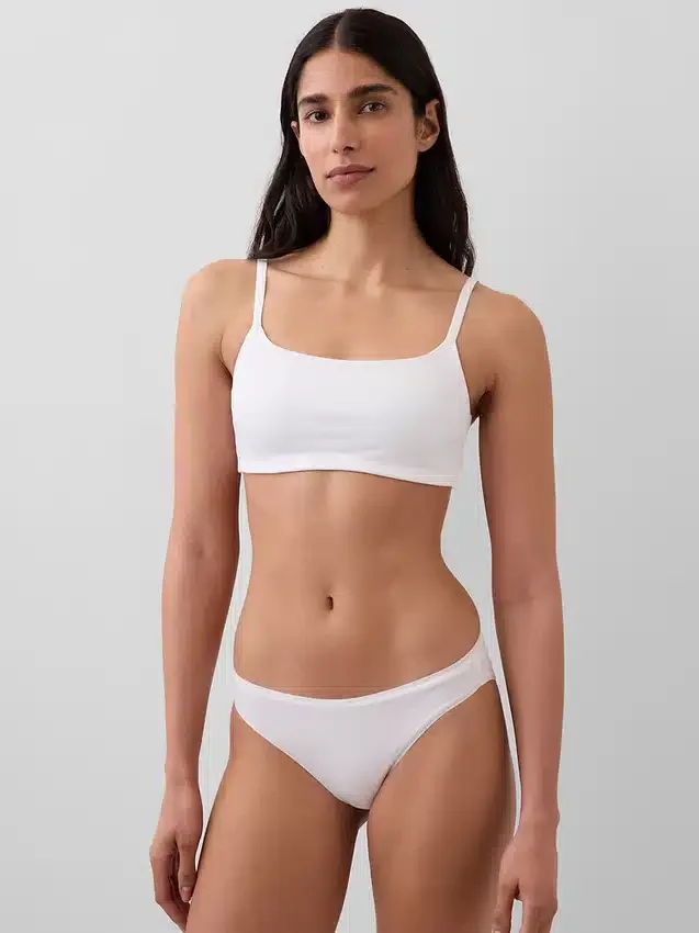 Bralette i økologisk stretchbomull