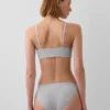 Bralette i økologisk stretchbomull