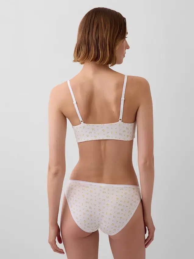 Bralette i økologisk stretchbomull