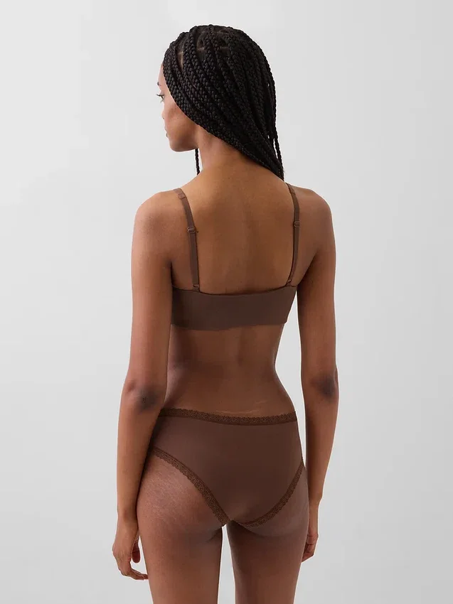 Bralette i økologisk stretchbomull