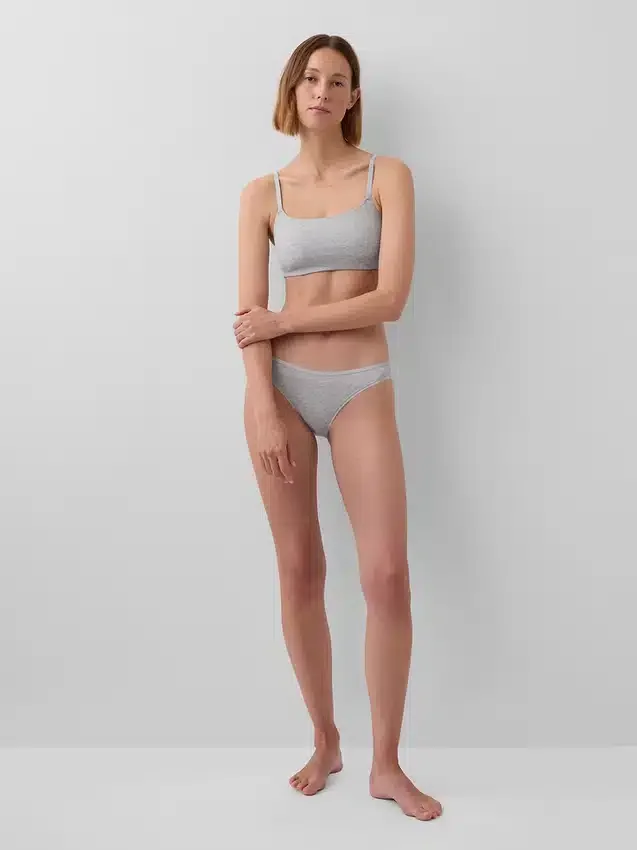 Bralette i økologisk stretchbomull