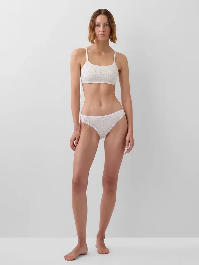 Bralette i økologisk stretchbomull