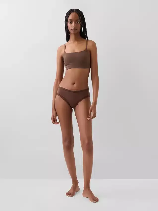Bralette i økologisk stretchbomull