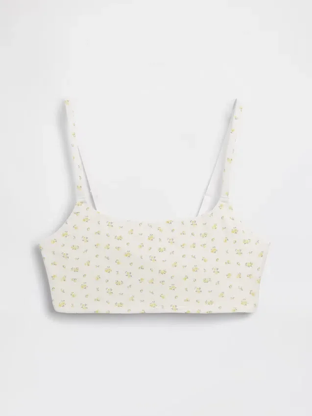 Bralette i økologisk stretchbomull