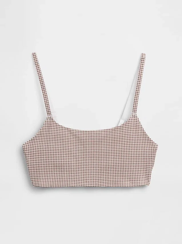 Bralette i økologisk stretchbomull