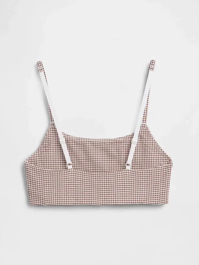 Bralette i økologisk stretchbomull