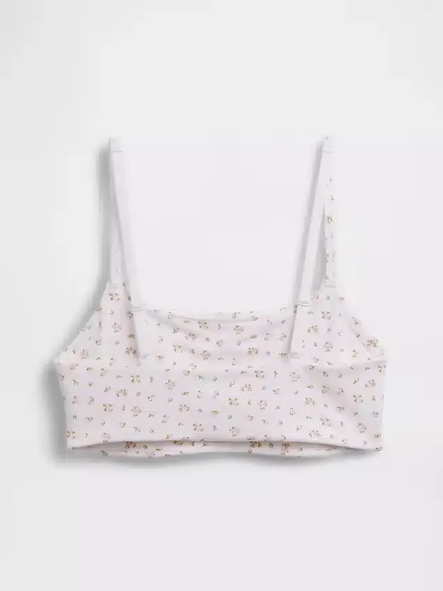 Bralette i økologisk stretchbomull