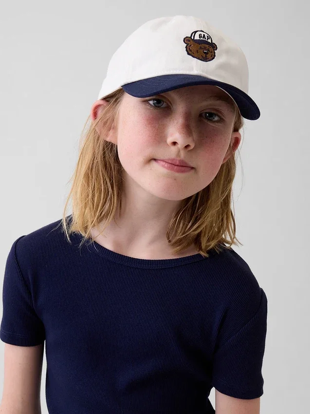 Brannan Bear-baseballcap med logo for barn