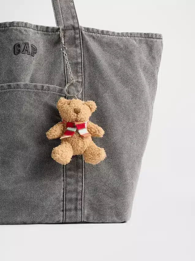 Brannan Bear skjerf-veskeanheng