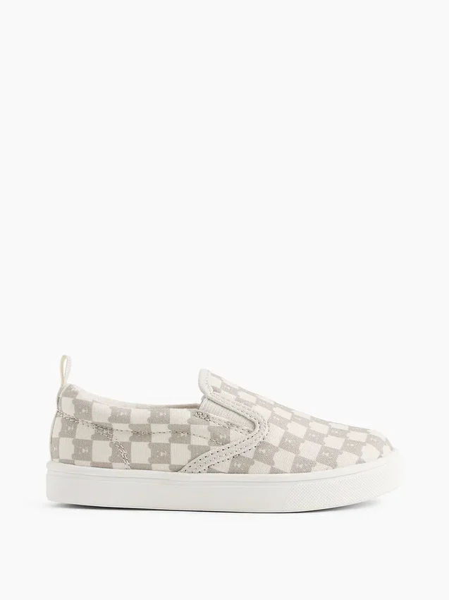 Brannan Bear-slip-on-sneakers i lerret for småbarn
