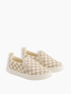 Brannan Bear-slip-on-sneakers i lerret for småbarn