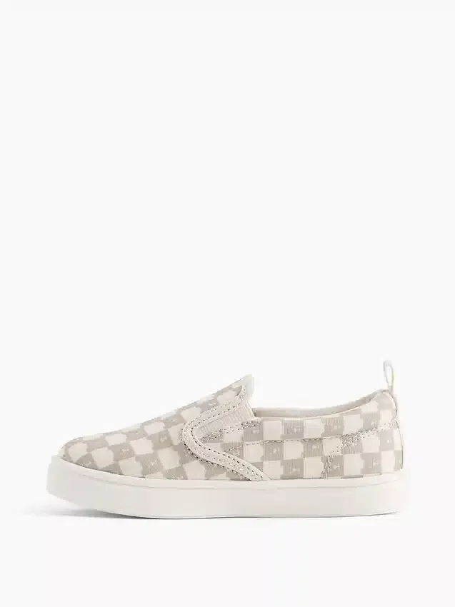 Brannan Bear-slip-on-sneakers i lerret for småbarn