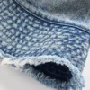 Børne-buckethat i denim