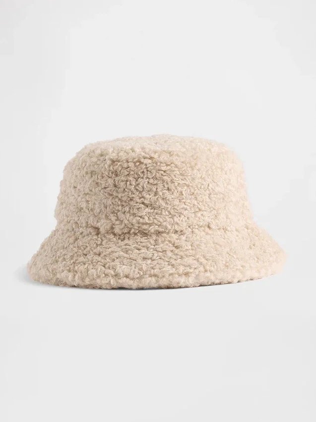 Børnebuckethat i resirkulert sherpa