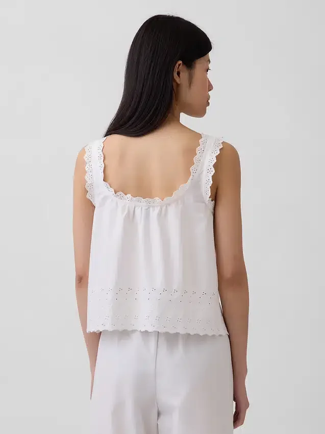 Brodert pyjamas-tanktop
