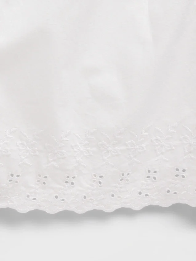 Broderte pyjamas-Shorts